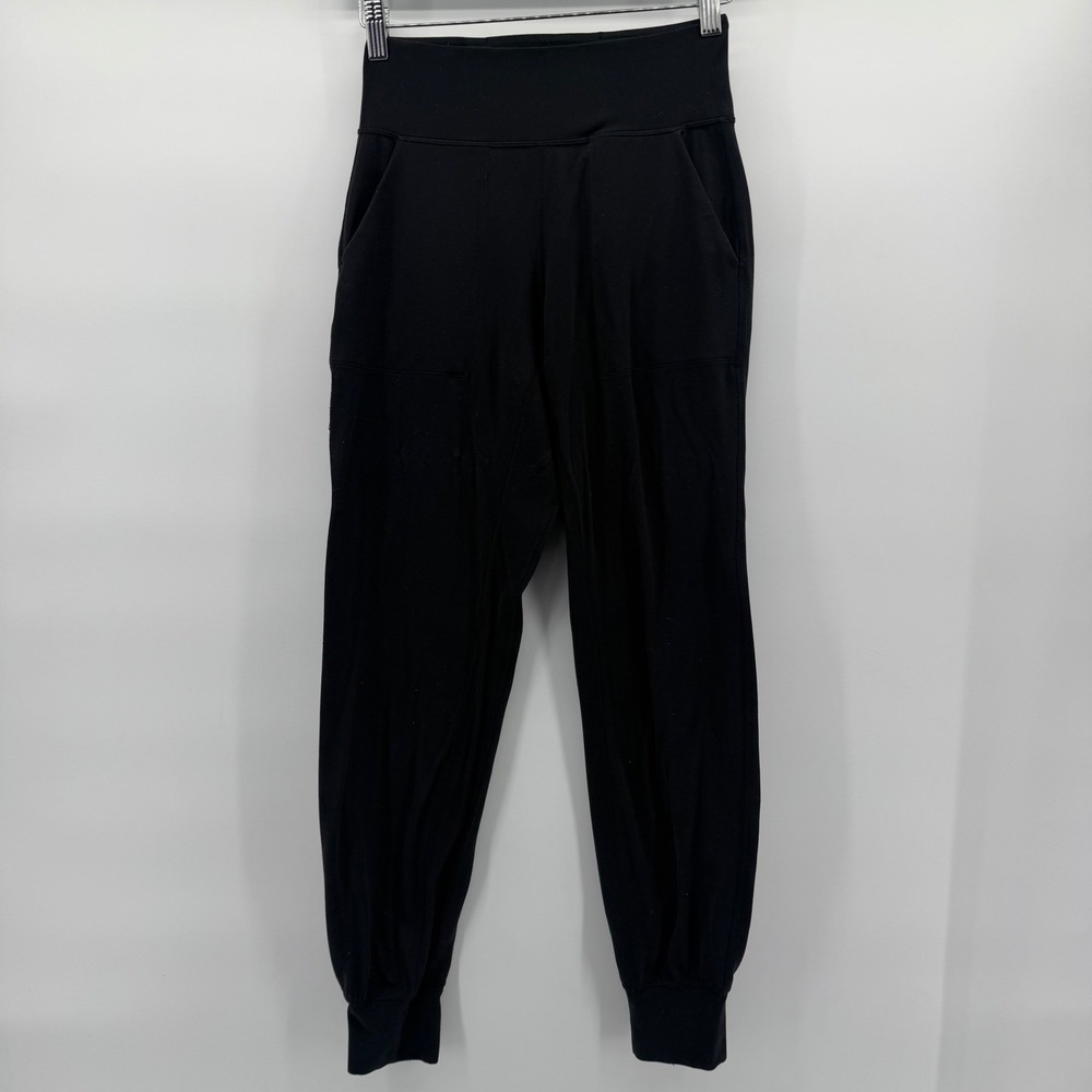 Lululemon Align Jogger Womens 4 Black High Rise Nulu Tapered Pant LW5CQTS - Picture 2 of 7